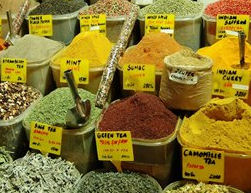market spices
